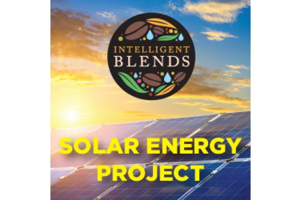 Intelligent Blends Announces Massive Solar Installation